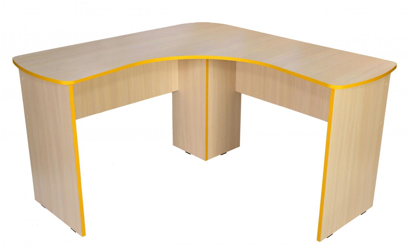 Кутовий стіл вчителя, АЛМАНТ, 1300х1300х750 мм